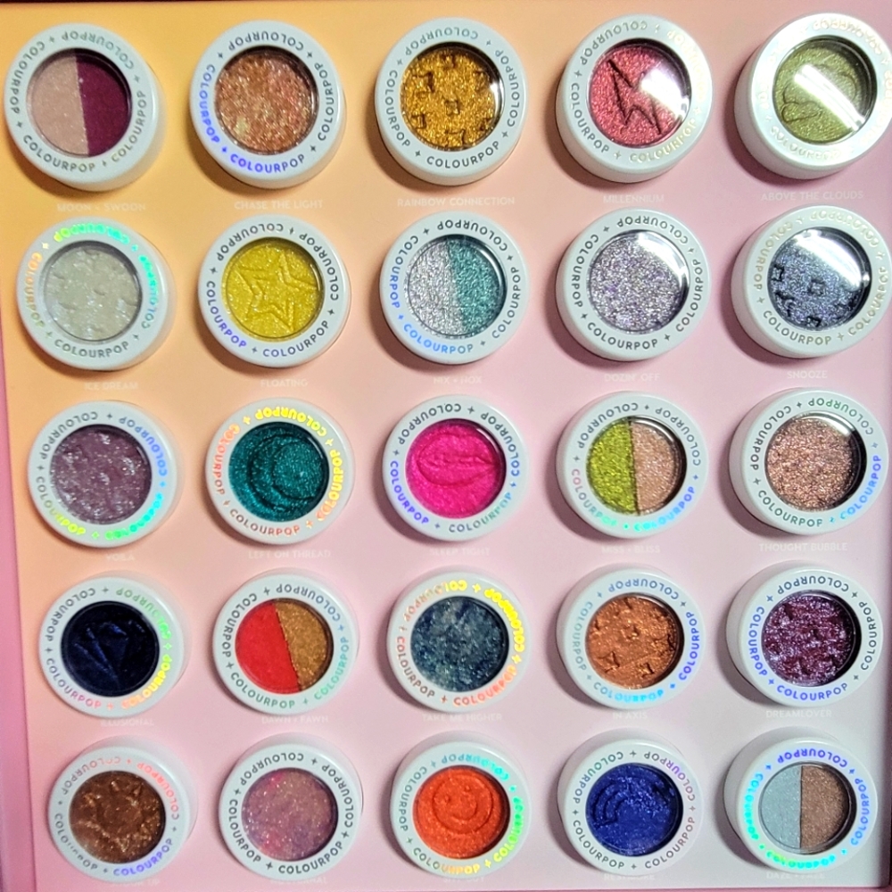 Colourpop Is This Real Life Super Shock shadows